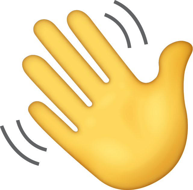 Waving hand